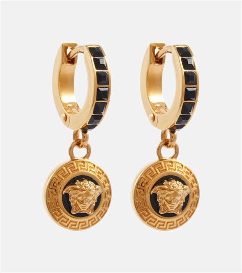 versace tribute medusa earrings|Versace Medusa earrings large.